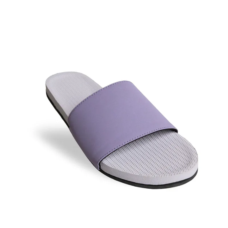 Indosole Essentials Women’s Purple Haze Slides – Comfortable Eco-Friendly Sandals