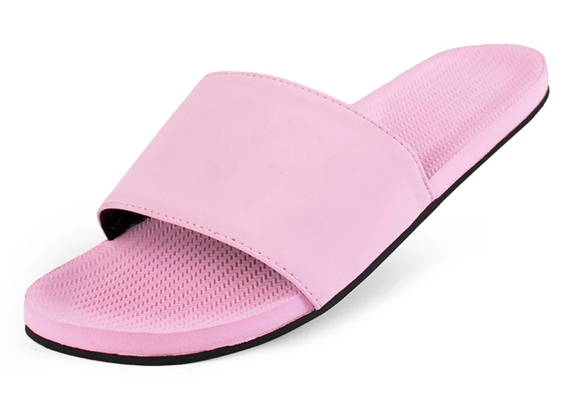 Indosole Essentials Women’s Pink Slides – Comfortable Eco-Friendly Sandals