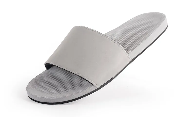 Indosole Essentials Women’s Granite Slides – Comfortable Eco-Friendly Sandals