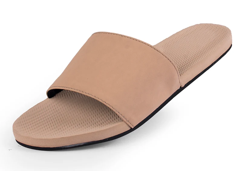 Indosole Essentials Women’s Light Soil Slides – Comfortable Eco-Friendly Sandals