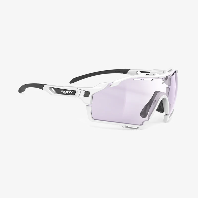 Rudy Project Cutline / White Gloss ImpactX 2 Laser Purple