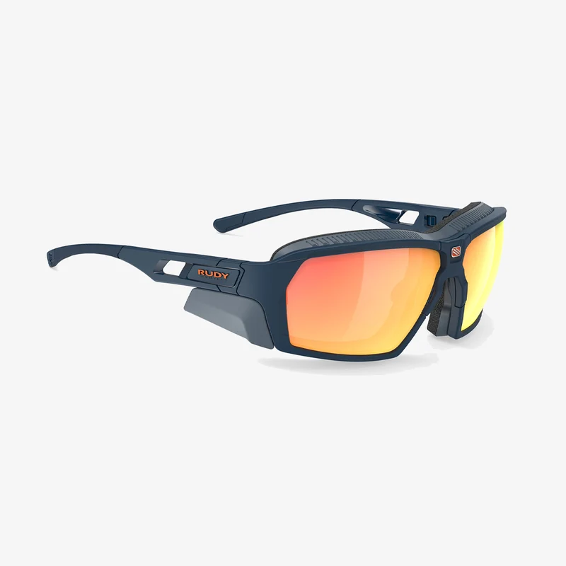 Rudy Project Agent Q / Blue Navy Matte Multilaser Orange