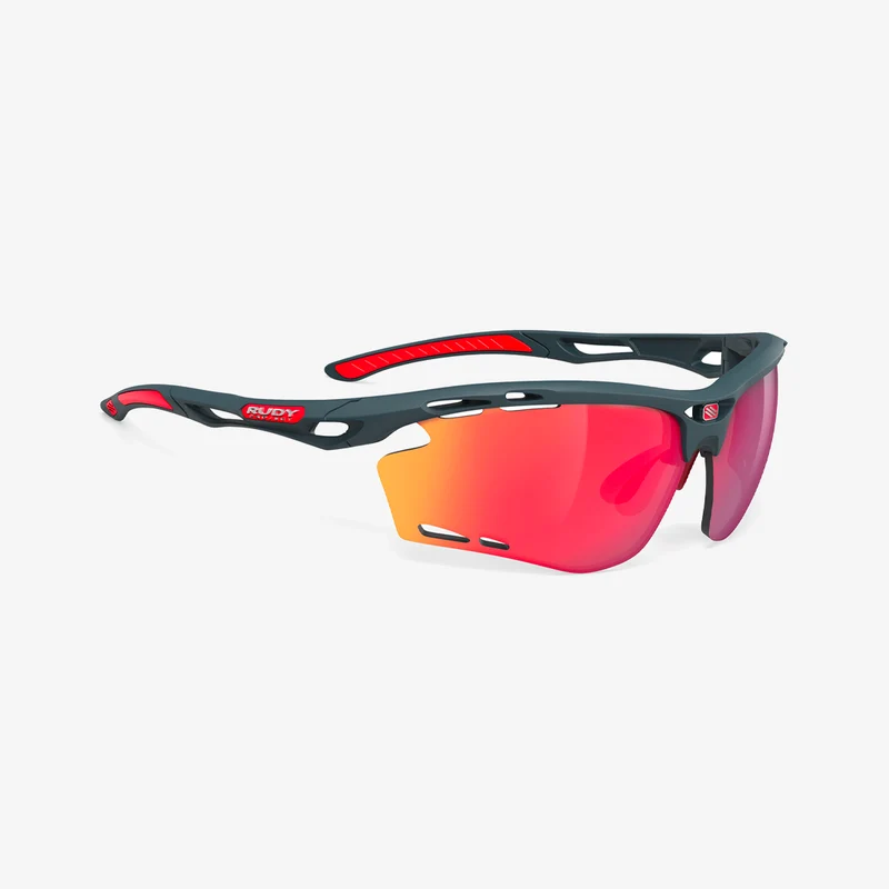 Rudy Project Propulse / Charcoal Matte Multilaser Red
