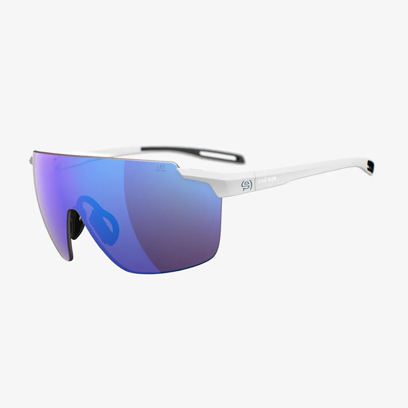 evil eye Vistair-X / White Matt LST Active Blue Mirror