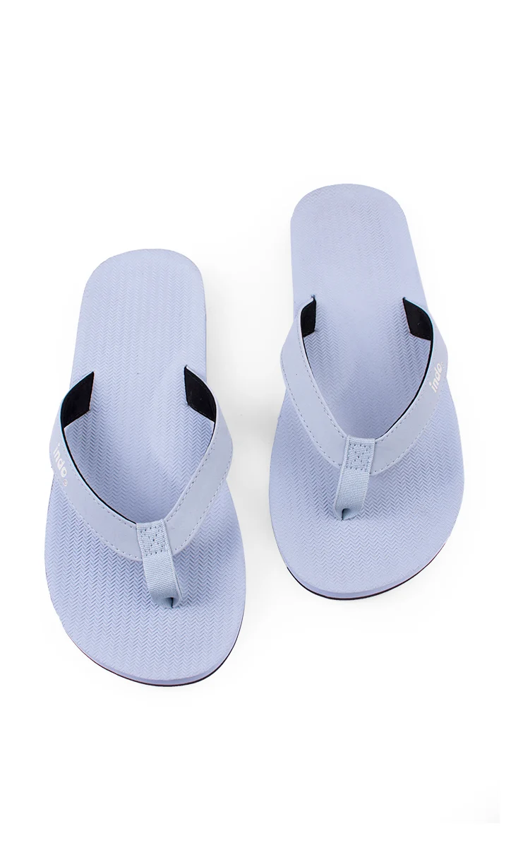 Indosole Essentials Men’s Light Shore Flip Flops – Eco-Friendly Comfortable Sandals