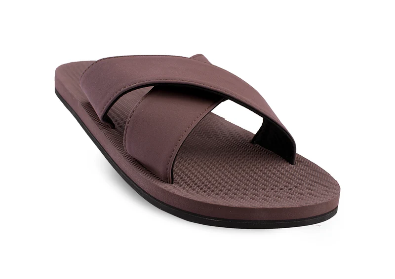 Indosole Essentials Cross Men Soil Sandals – Eco-Friendly & Comfortable
