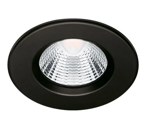 Philips LED inbouwspot Dive ⌀8,5cm dimbaar zwart
