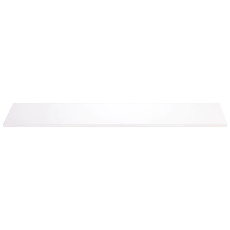 Meubelpaneel spaanplaat 4-zijdige kantafwerking wit 1,8cm 120x25cm