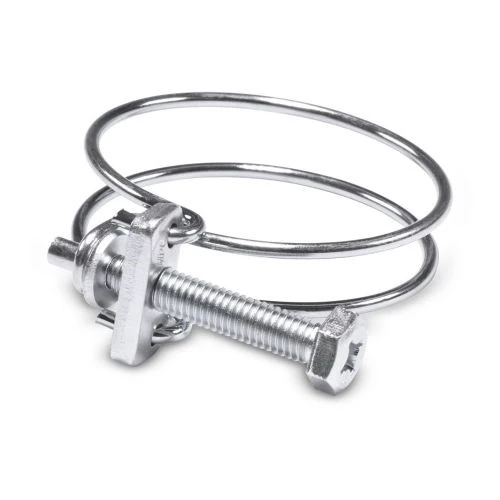 Deltafix draadslangklem met schroef verzinkt ⌀ 24mm-⌀ 28mm 2st