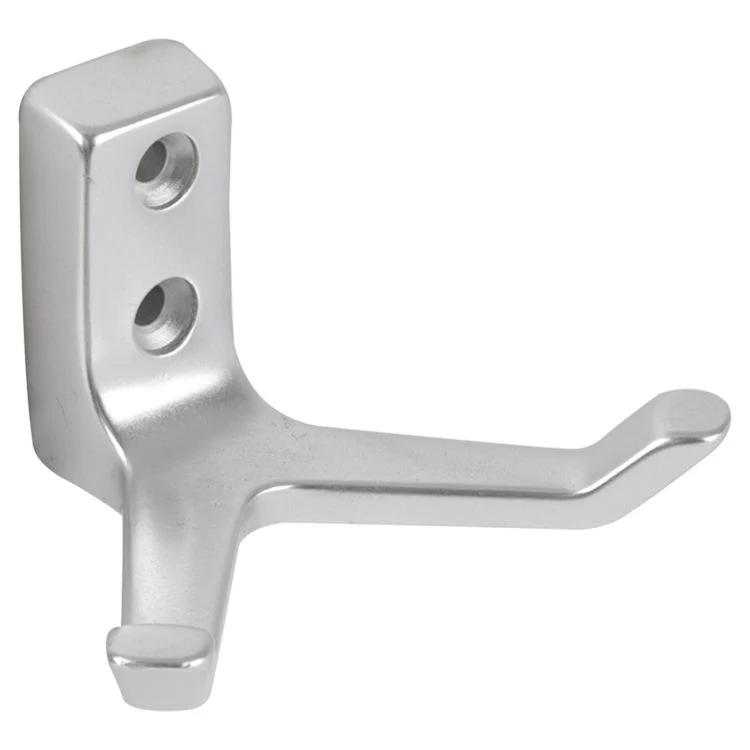 Differnz jashaak 2 haken dubbel aluminium F1 zilver