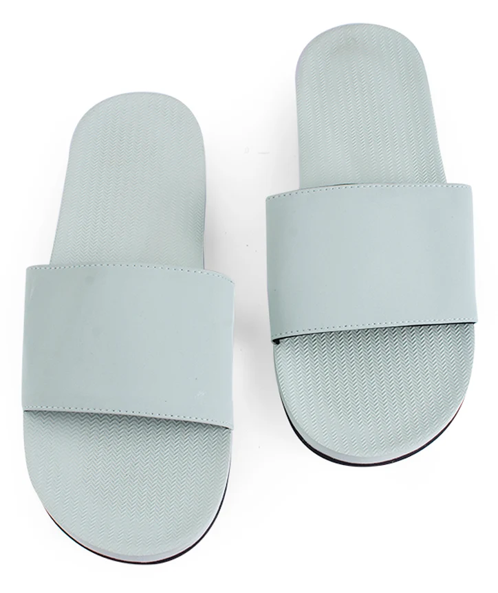 Indosole Essentials Men’s Light Leaf Slides – Comfortable Eco-Friendly Sandals