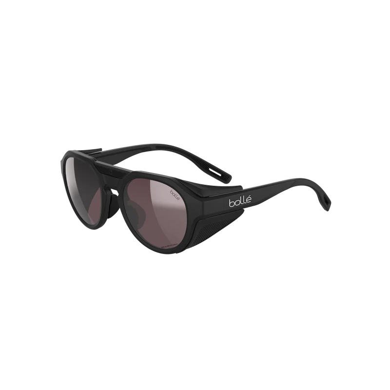 Bollé ASCENDER Black Matte Sunglasses – Phantom Black Gun Photochromic Lens