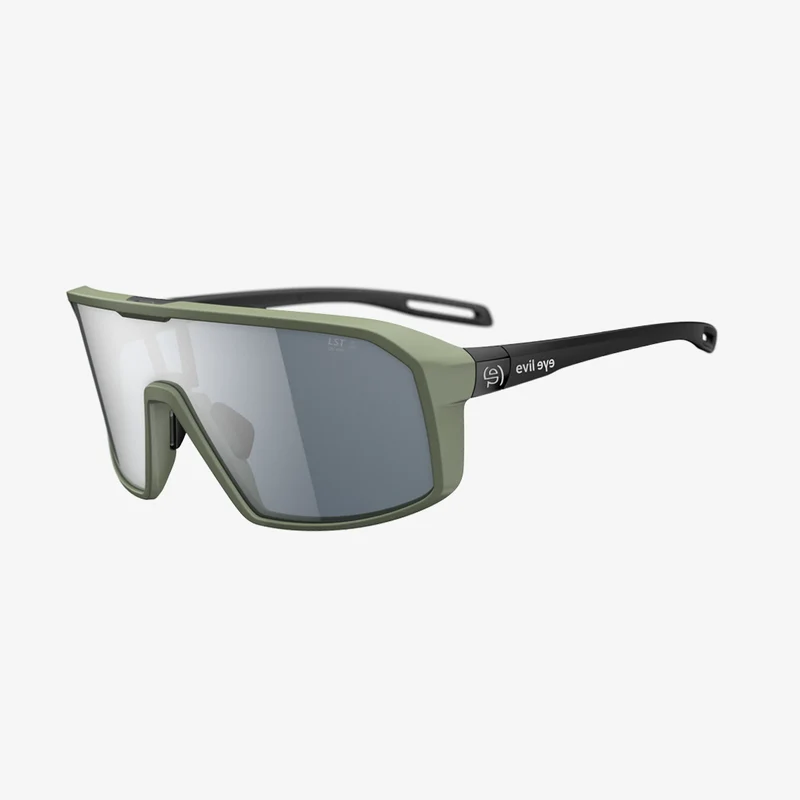 evil eye Roadsense / Forest Green Matt LST Grey Silver Mirror