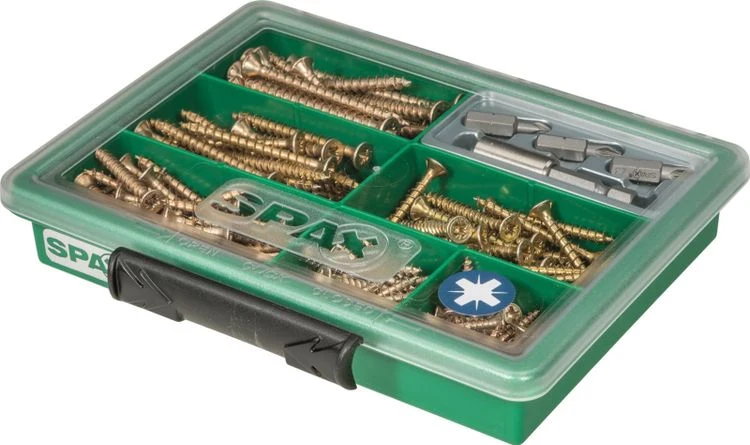 Spax schroef pozidrive verzinkt 199st
