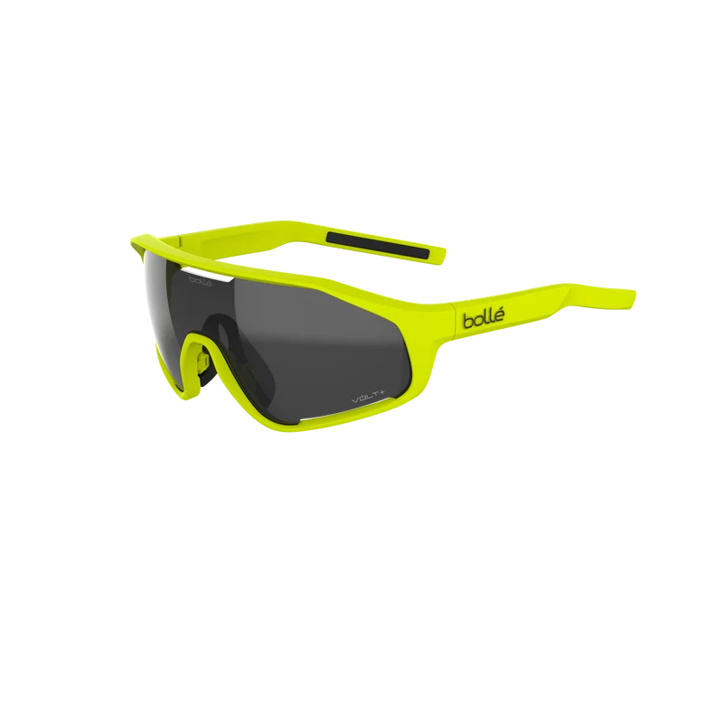 Bollé SHIFTER Acid Yellow Matte Sunglasses with Volt+ Gun Polarized Lens
