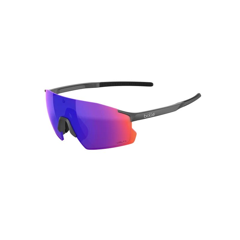 Bollé ICARUS Titanium Matte Sunglasses with Volt+ Ultraviolet Polarized Lenses