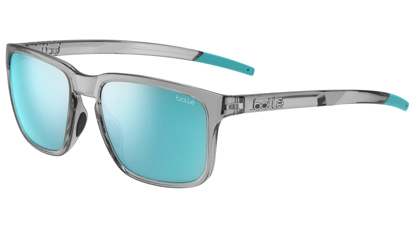Bollé SCORE Grey Crystal Sunglasses with TNS Ice Lenses – Premium Performance Eyewear