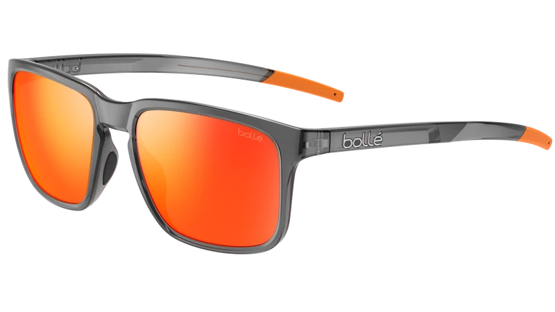 Bollé SCORE Anthracite Crystal Sunglasses with Sunrise Polarized Lens