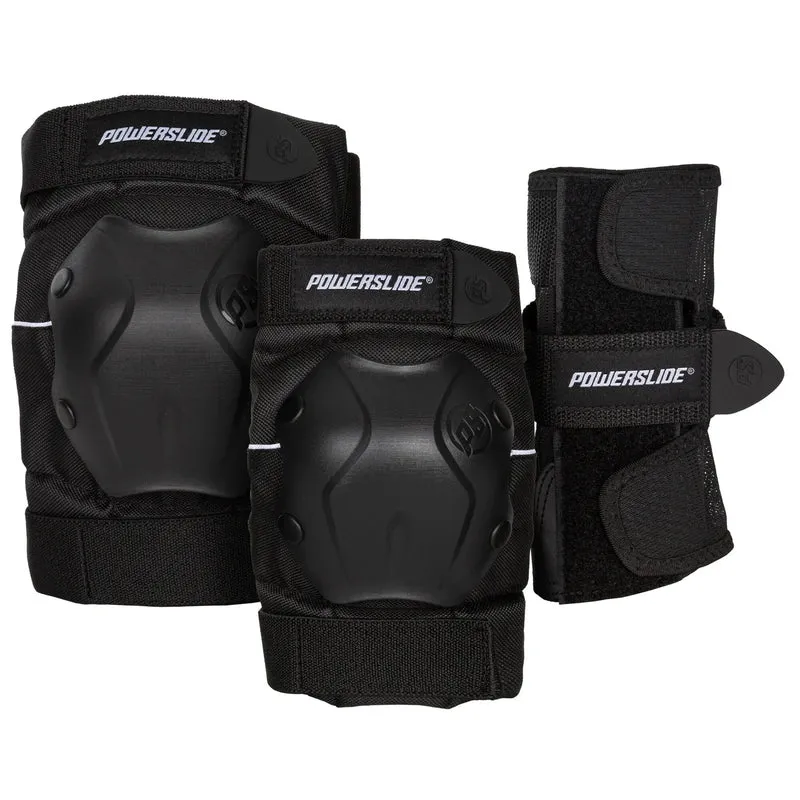 Powerslide Standard Black Set | Premium Quality Inline Skating Accessories