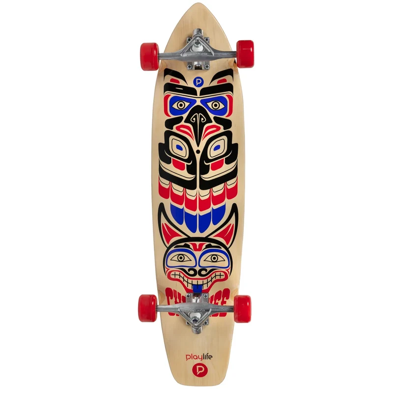 Playlife Cherokee Longboard – Premium Cruiser Board for Smooth & Stable Rides