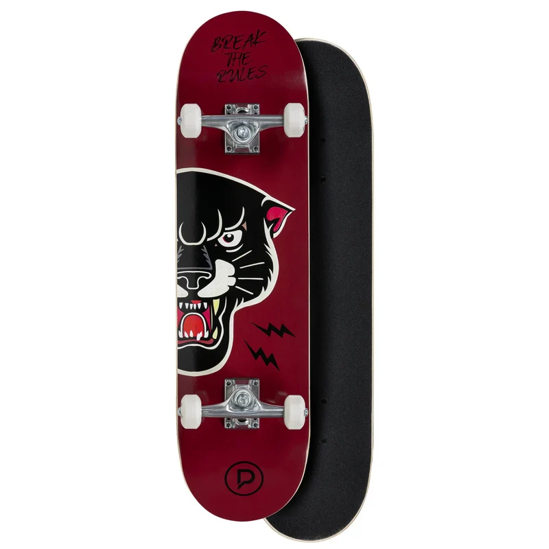 Playlife Black Panther Skateboard – Premium Design, Smooth Ride & Pro Performance