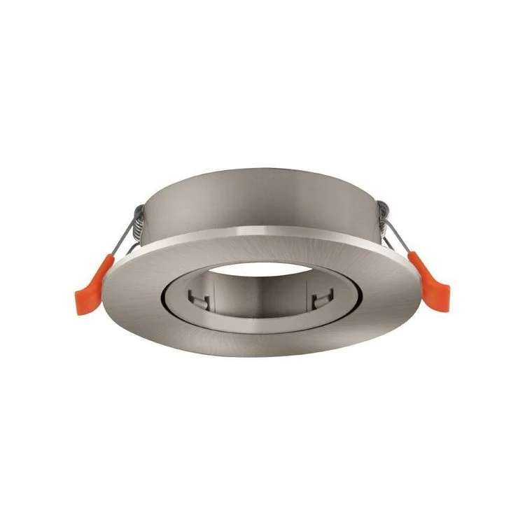 Eglo LED inbouwspot Barranco nikkelmat Ø90mm