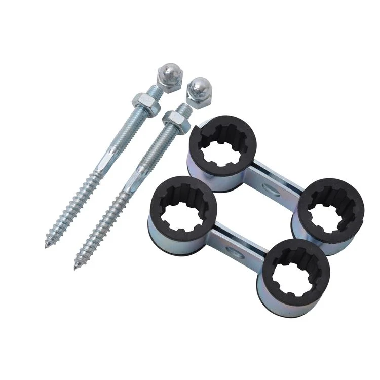 Sanivesk CV T-beugel en inlage ⌀15mm 11,3cm zilver 2st