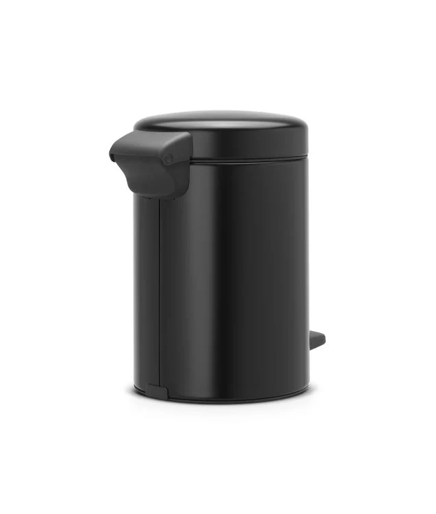 Brabantia pedaalemmer NewIcon matt black 3L
