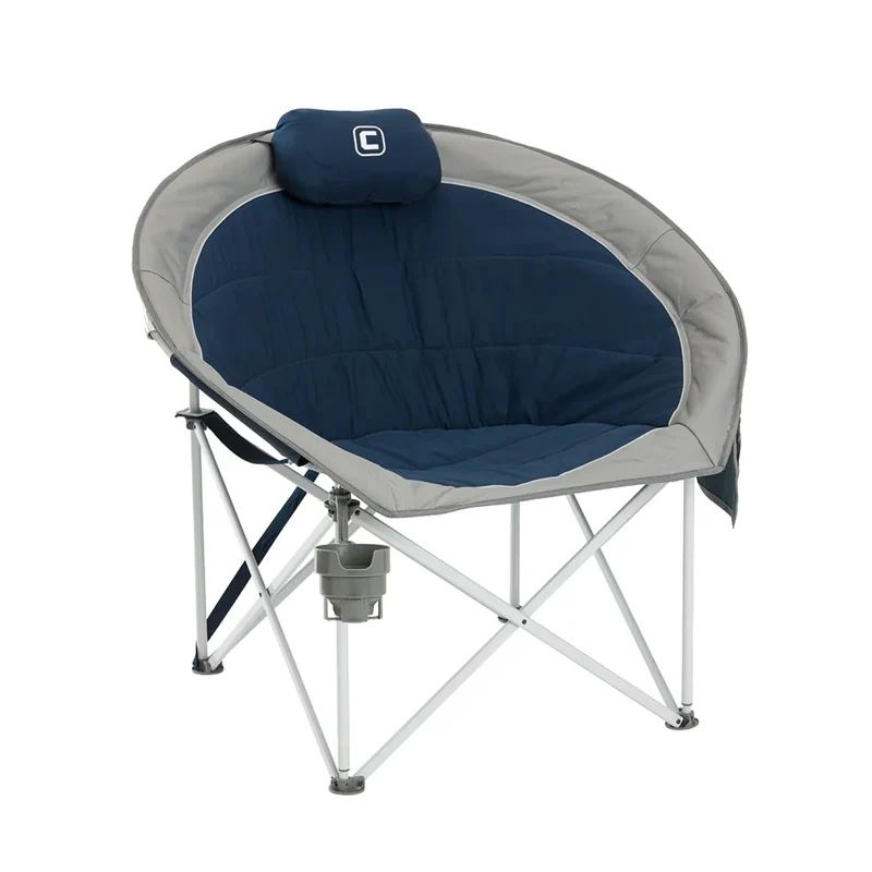 CORE EQUIPMENT Oversized Padded Round Chair – Comfortable Outdoor Lounge Chair