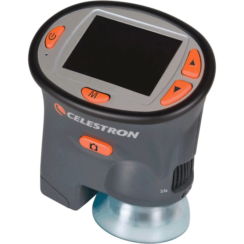 Celestron Digital LCD Microscope – High-Resolution Display for Education, Research & Hobby Use