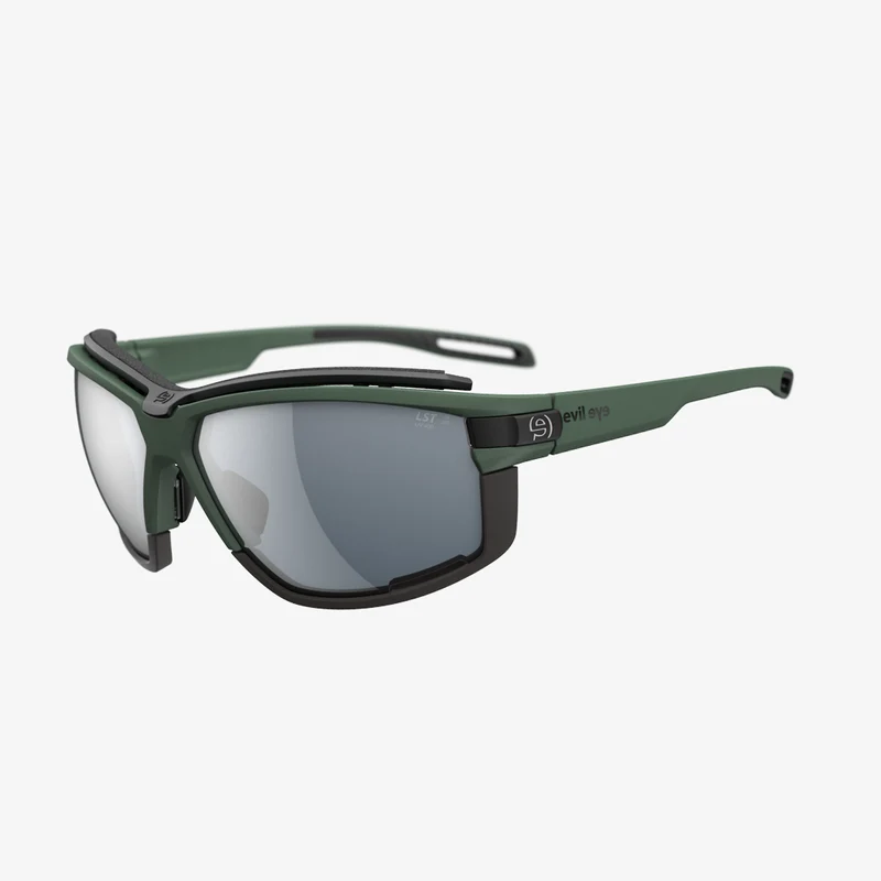 evil eye Pathline Air Pro / Dark Green Matt / LST Grey Silver Mirror