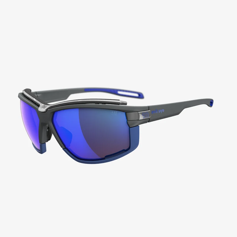 evil eye Pathline Air Pro / Dark Grey Matt / LST Active Blue Mirror