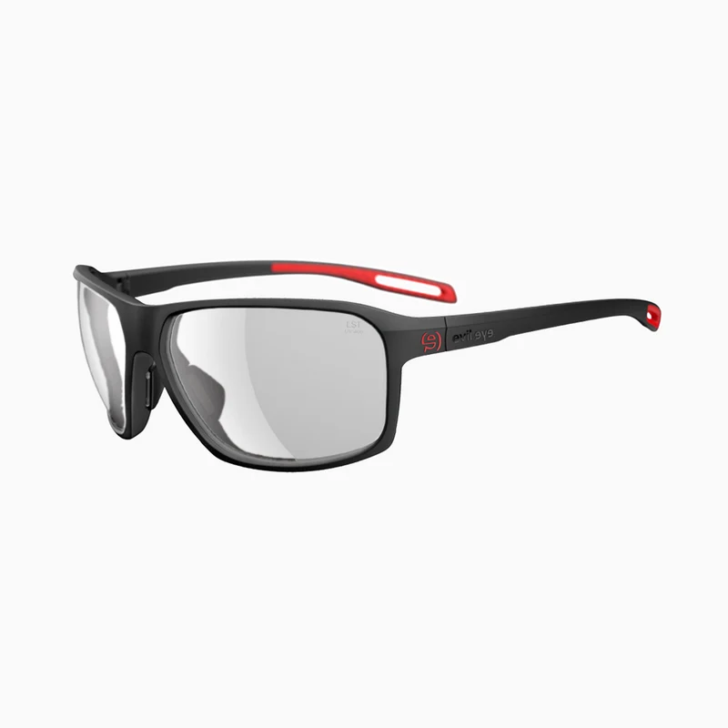 evil eye Nook mit Sehstärke / Black Matt Red