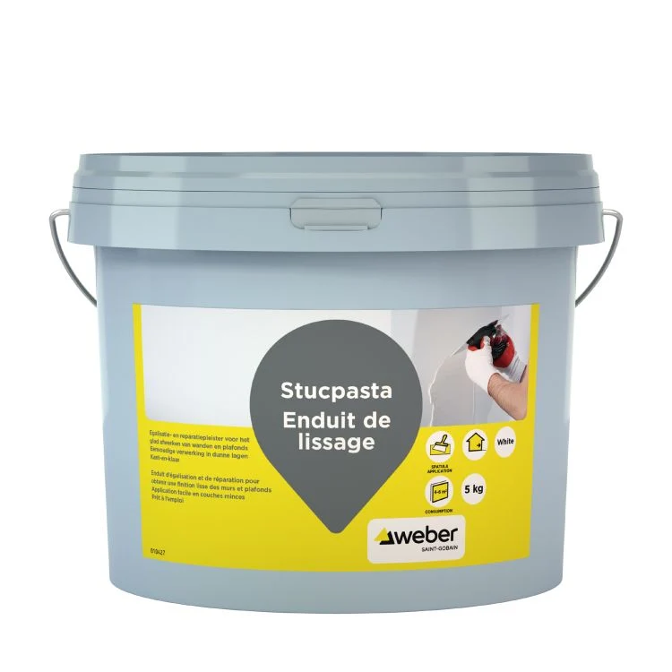 Weber Beamix stucpasta beton wit 2mm 5kg
