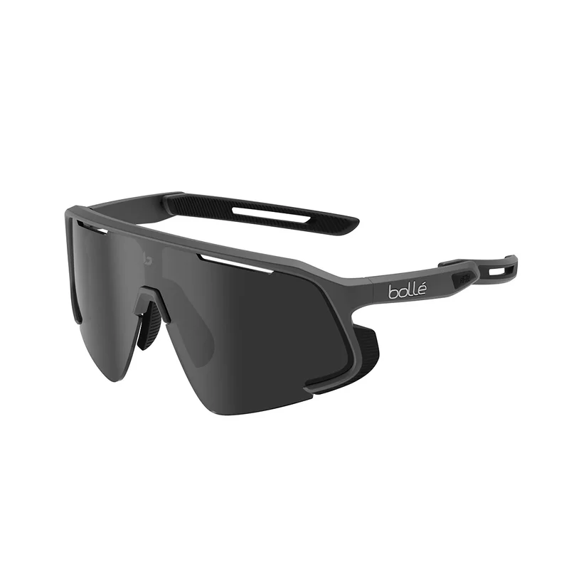 Bollé WINDCHASER Grey Matte Sunglasses – TNS Gun Polarized Lenses for Ultimate Outdoor Protection