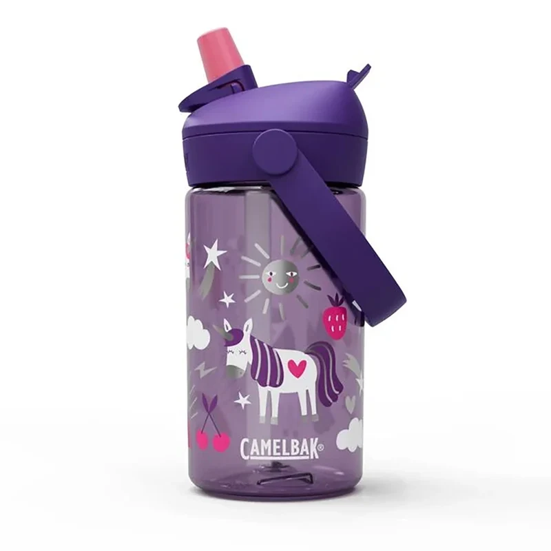 Camelbak Thrive Flip Straw Kids 14oz Water Bottle – Unicorn Party Design