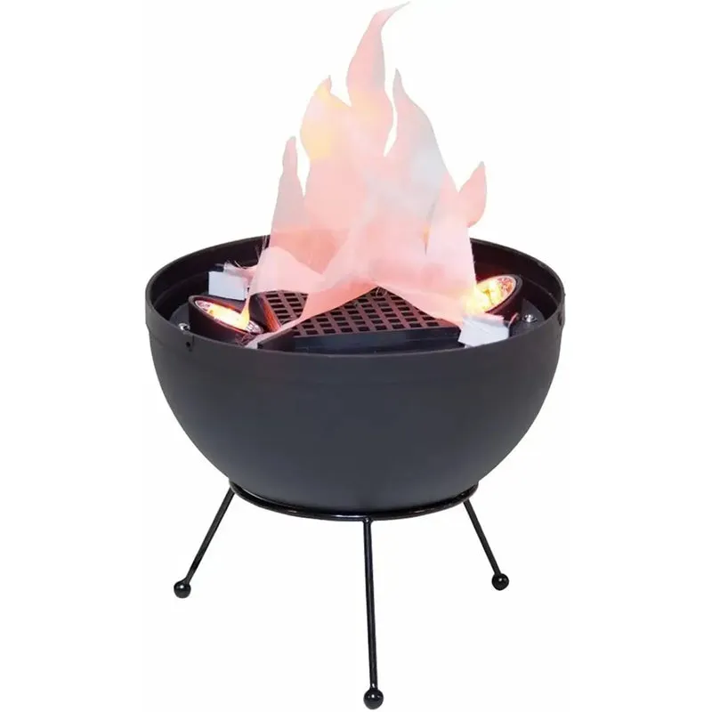 La Hacienda Flicker Flame Lamp – Realistic LED Flame Effect Outdoor Garden Light