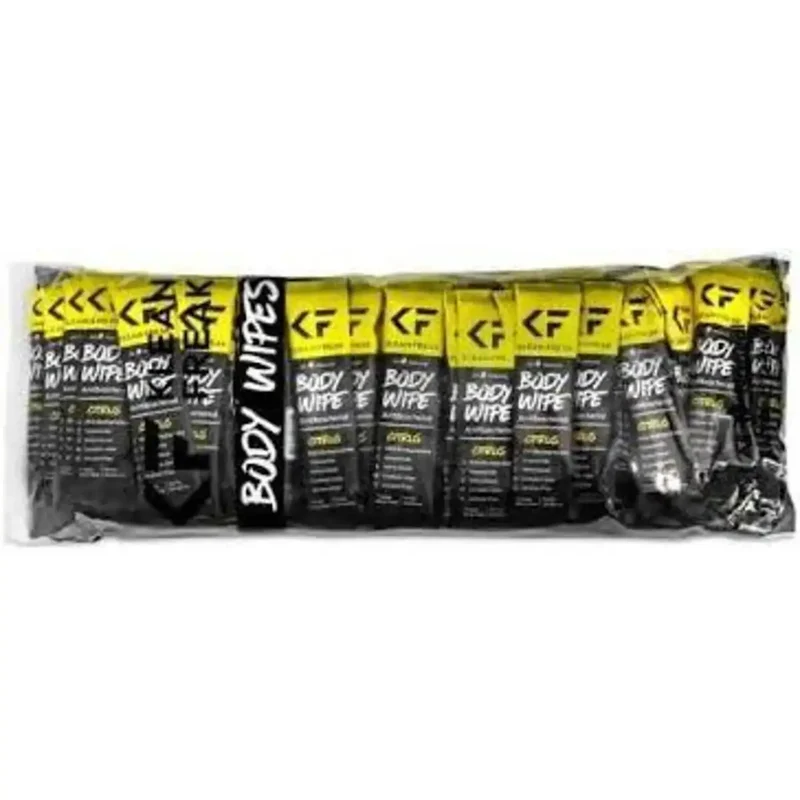 Klean Freak Body Wipes 100 Pack – Citrus Scented Extra-Large Cleaning Wipes