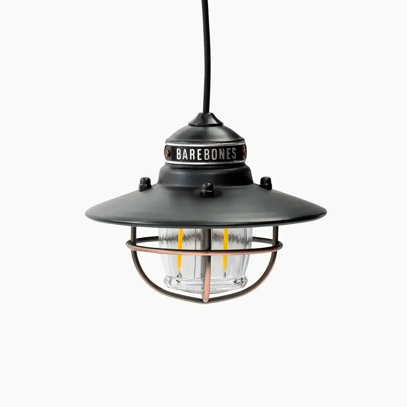 Barebones Edison Pendant Light (Bronze) – Vintage Industrial Hanging Lamp for Indoor & Outdoor Use