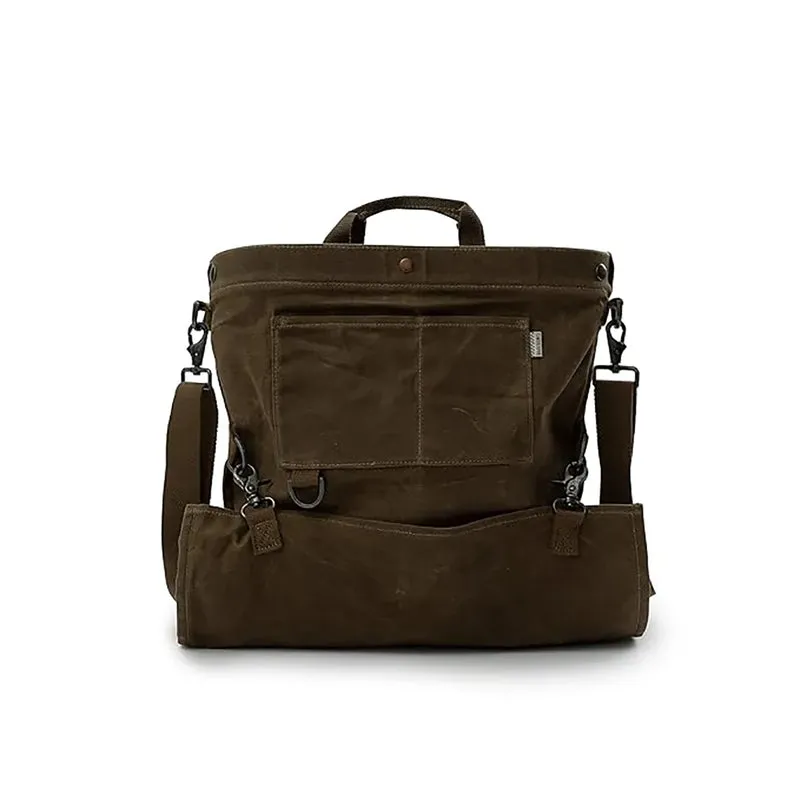 BareBones Foraging Bag – Durable Dark Khaki Outdoor Backpack for Foraging & Field Use