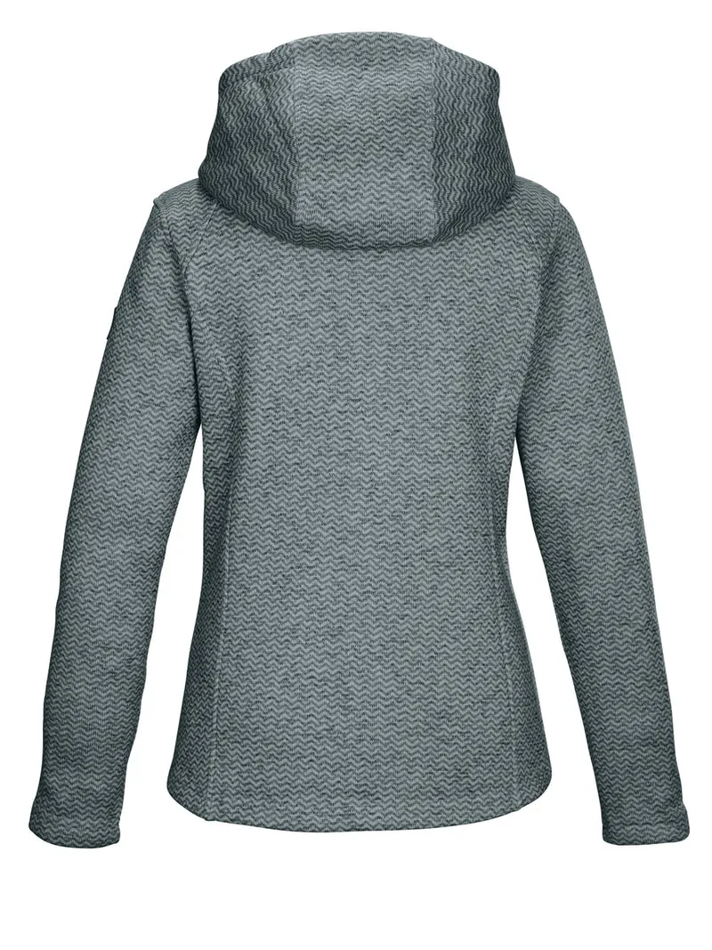 Killtec KOW 5 Gebreide Fleece Vest Dames - Blauw/Grijs