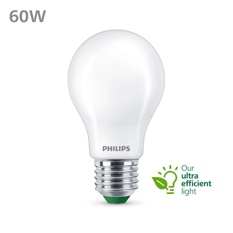 Philips LED standaard E27 mat warm wit 4W 840LM