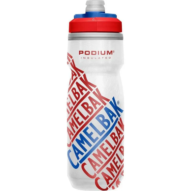 CamelBak Podium® Chill™ 21oz Insulated Bike Water Bottle – Race Edition Red