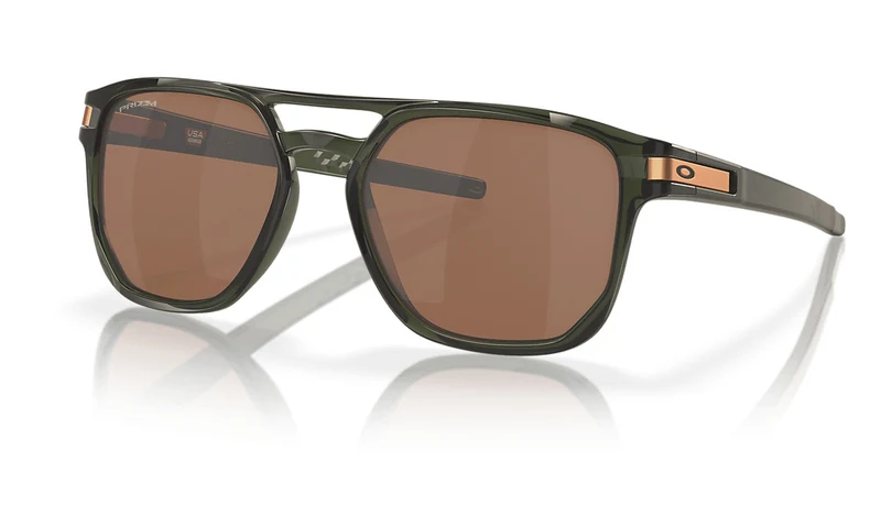 Latch Beta Gafas de Sol Oakley Olive Ink Lente Prizm Tungsten