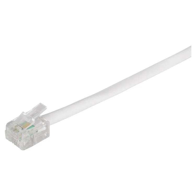 Q-Link telefoon aansluitsnoer KPN/2RJ11 wit 5m