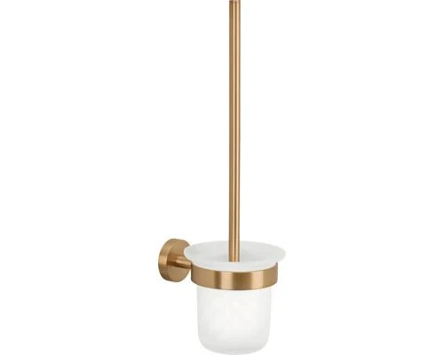 Tesa Moon toiletborstelhouder stainless steel brons