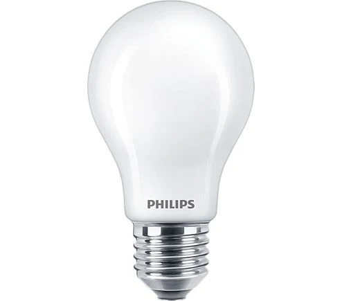Philips Classic LED standaardlamp dimbaar E27 7W mat 6x10,4cm