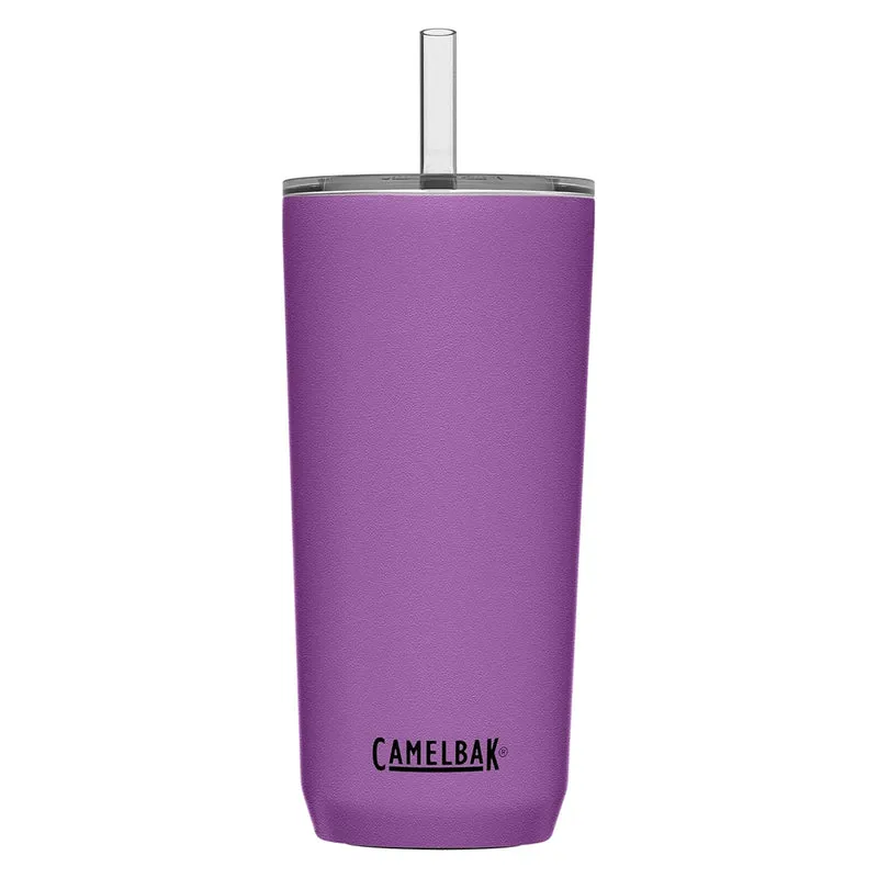 CamelBak Horizon 20oz Straw Tumbler – Insulated Stainless Steel Travel Mug, Magenta