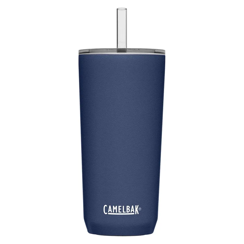CamelBak Horizon 20oz Straw Tumbler – Insulated Stainless Steel Travel Mug, Navy