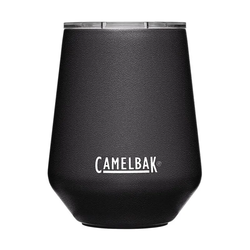 CamelBak Horizon 12 oz Wine Tumbler – Insulated Stainless Steel, Black
